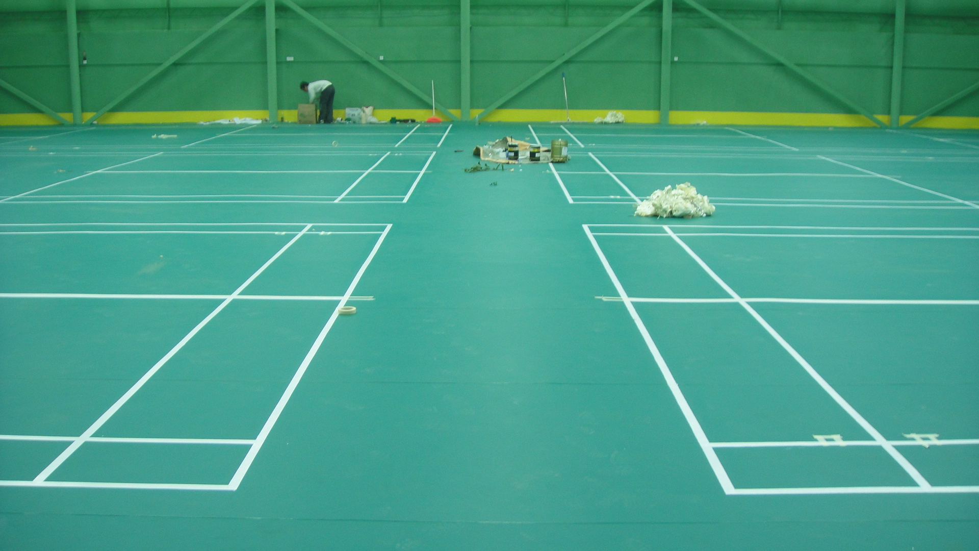 武汉pvc地板广泛用于运动场所(图1)